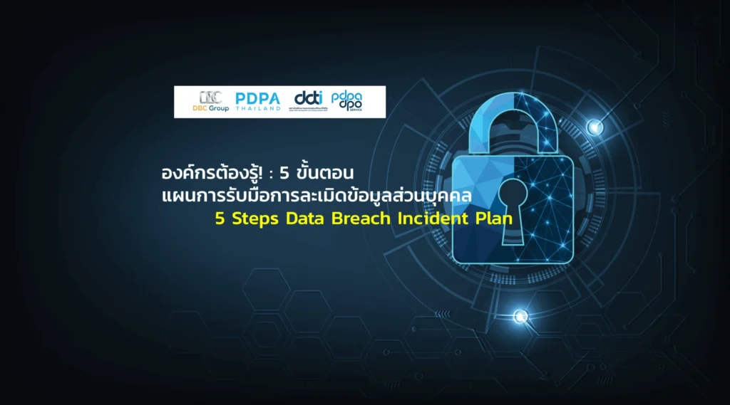 วิธีรับมือ Data Breach