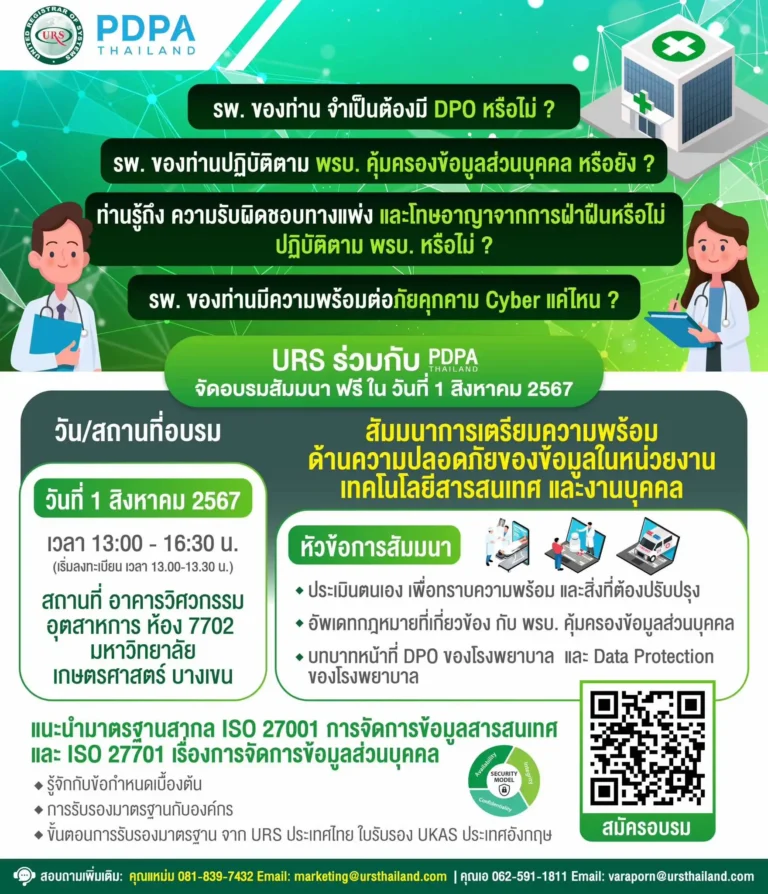 สัมมนา PDPA DPO