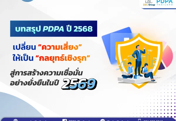 สรุป PDPA ปี 2568